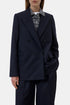 Taillierter Zweireiher-Blazer - Dark Night