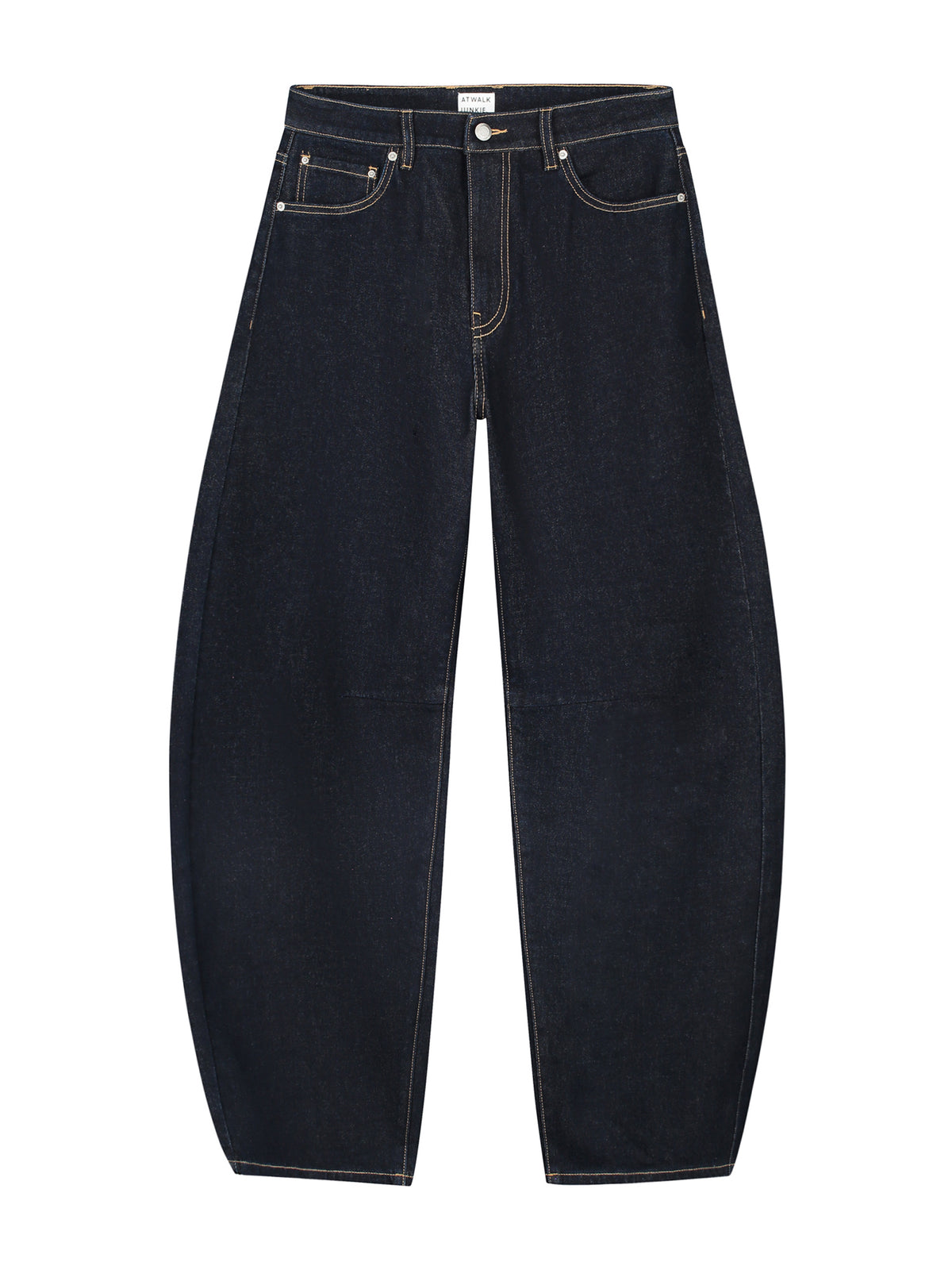Bold Barrel Fit Jeans - Dunkelblau