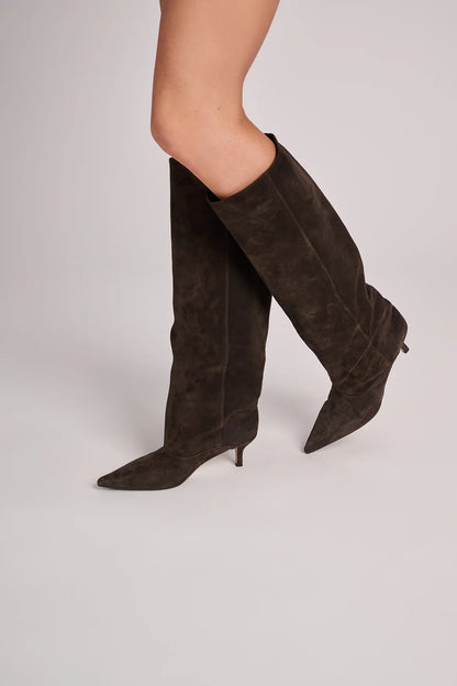 Tosette Boot - Chocolat Suede