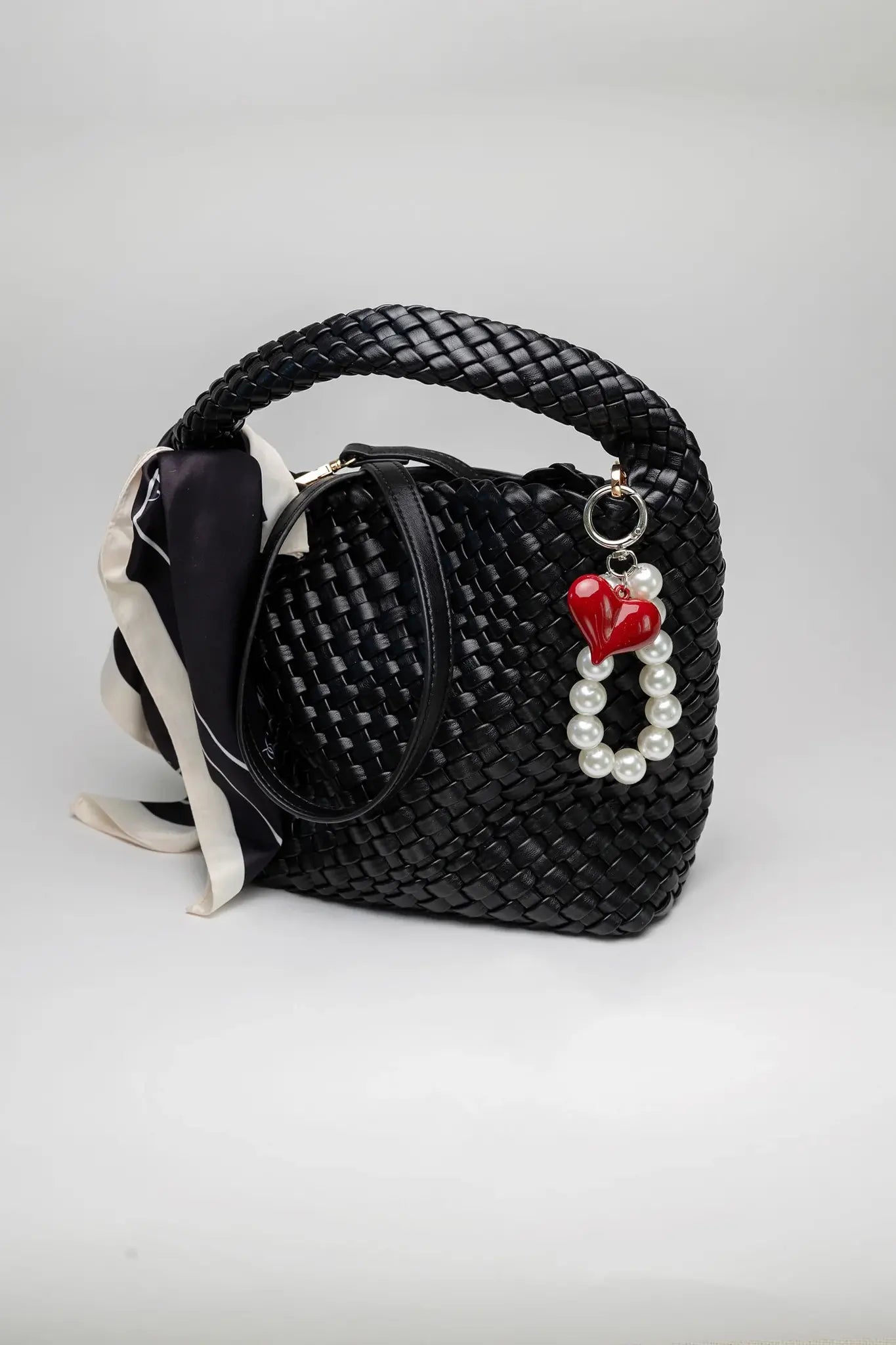 Charm Pearl - Heart Red