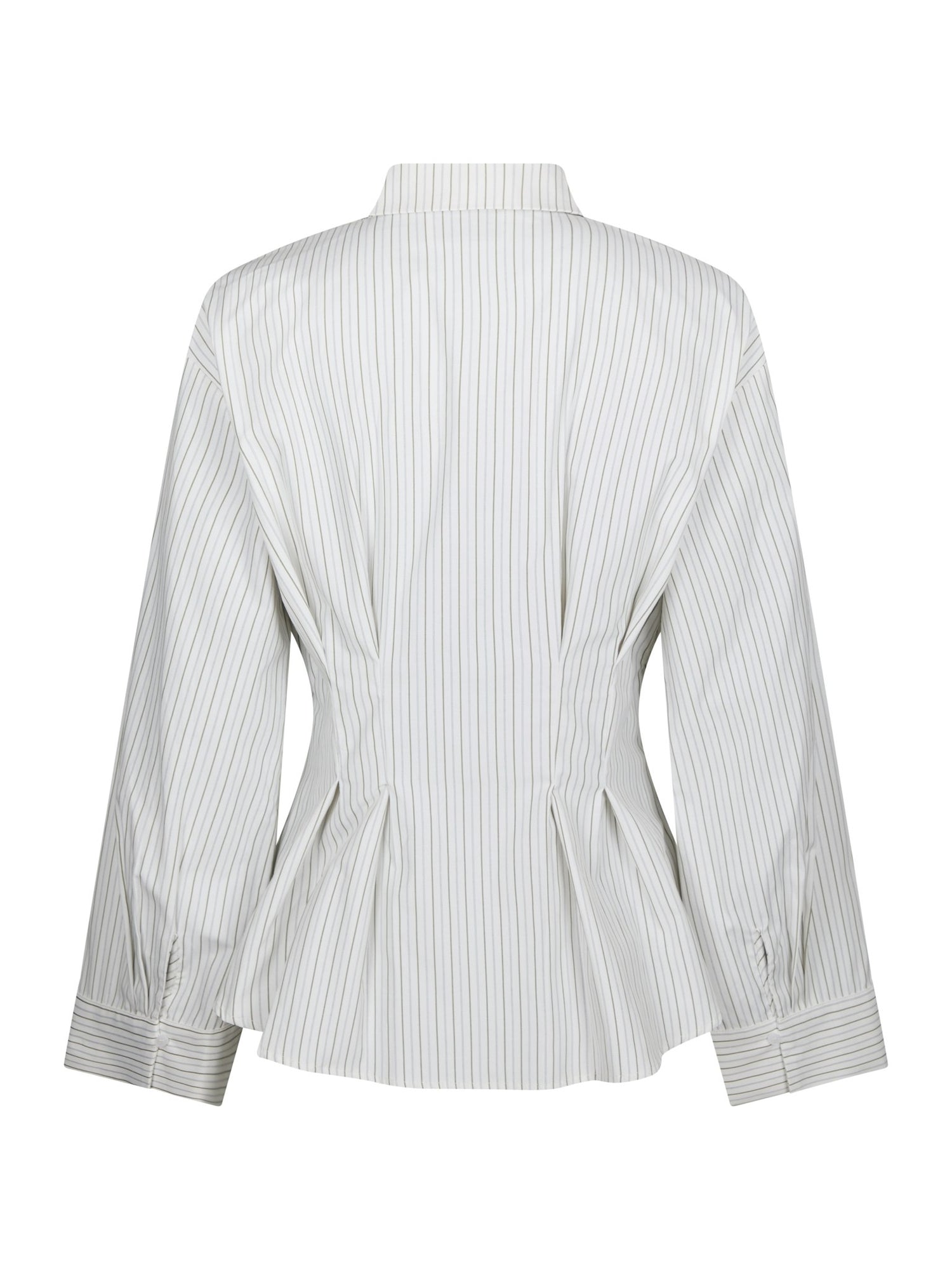Lytra Double Stripe Shirt - White Stripe