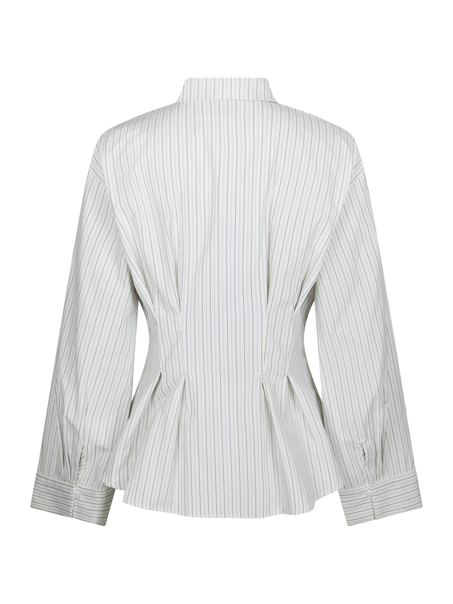 Lytra Double Stripe Shirt - White Stripe