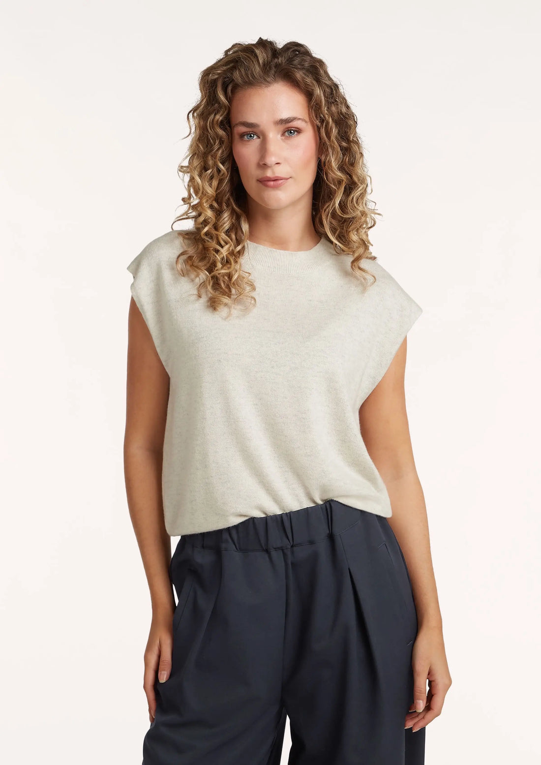 Brooke Knit - Ice Grey