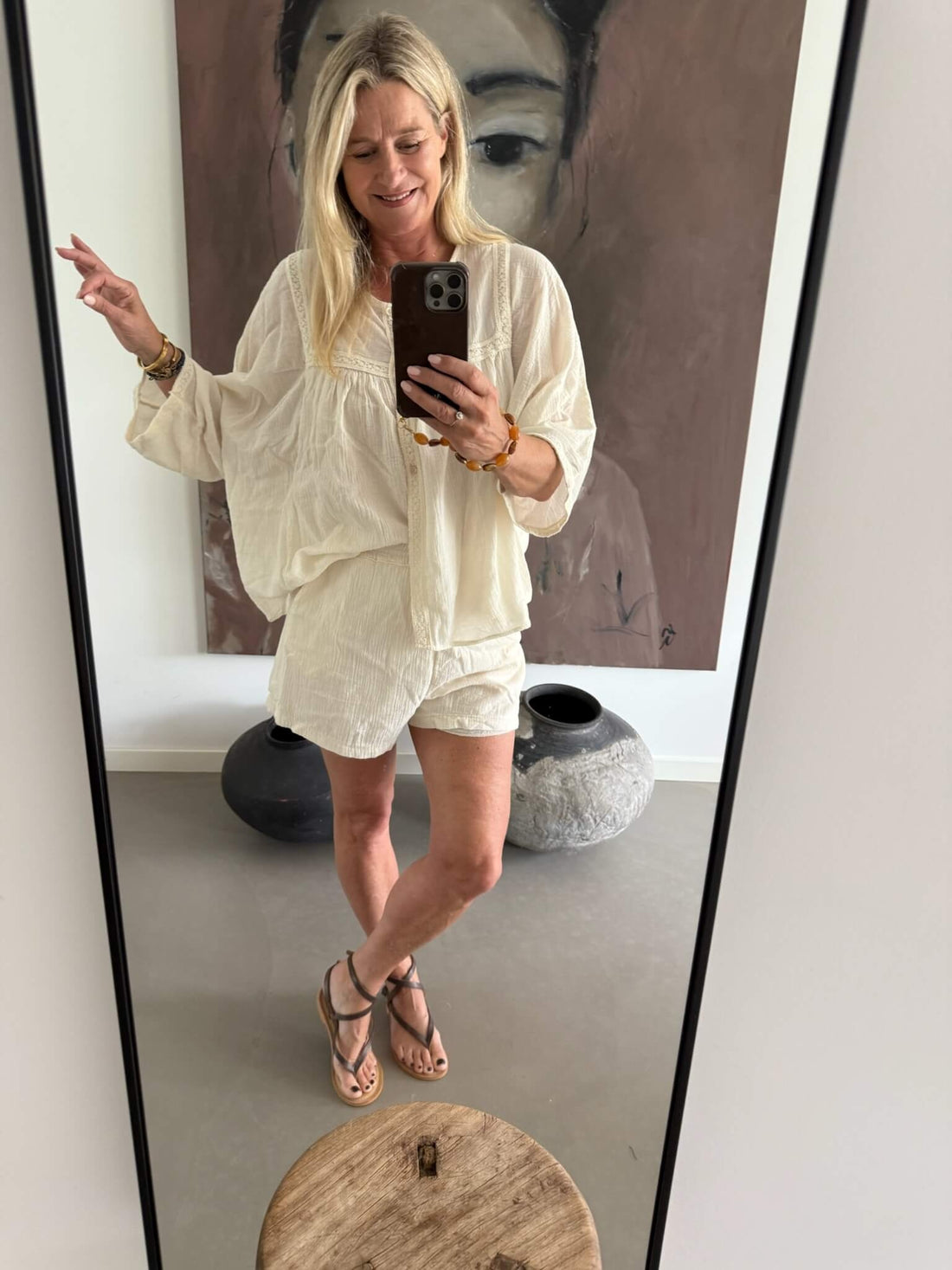 Summer short - Ecru