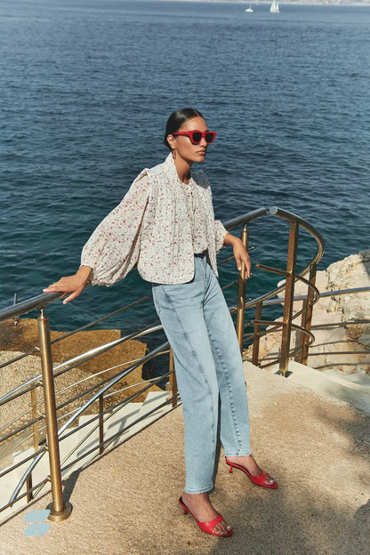 begum denim pant - light denim
