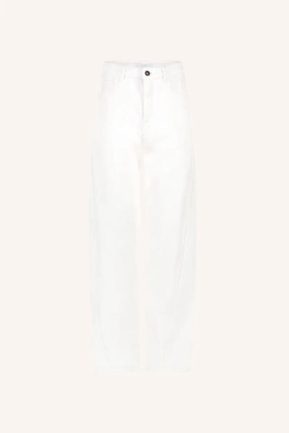 begum white pants - white