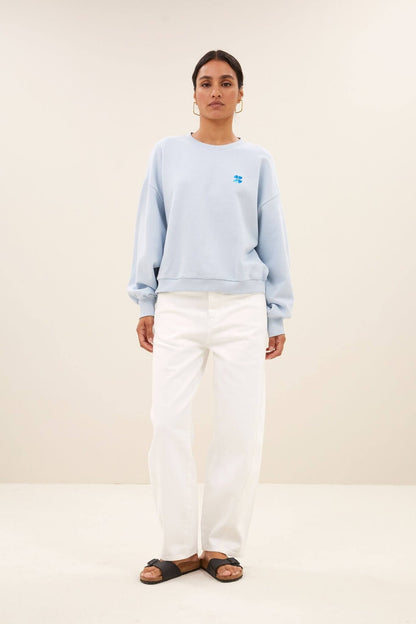 bibi logo sweater - skyway