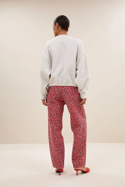 Bodil Nights sweater - Light grey mel