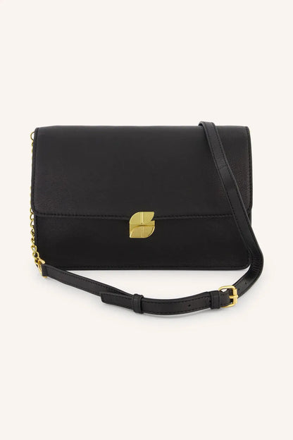 violet bag - black