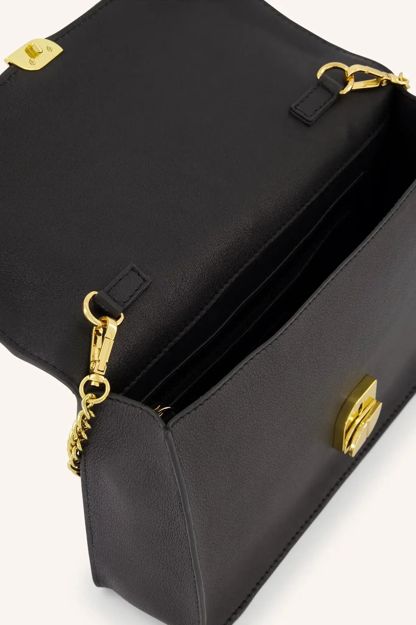 violet bag - black