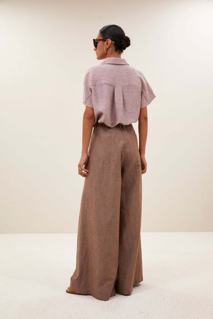Barley Gloss Blouse - Mellow Rose