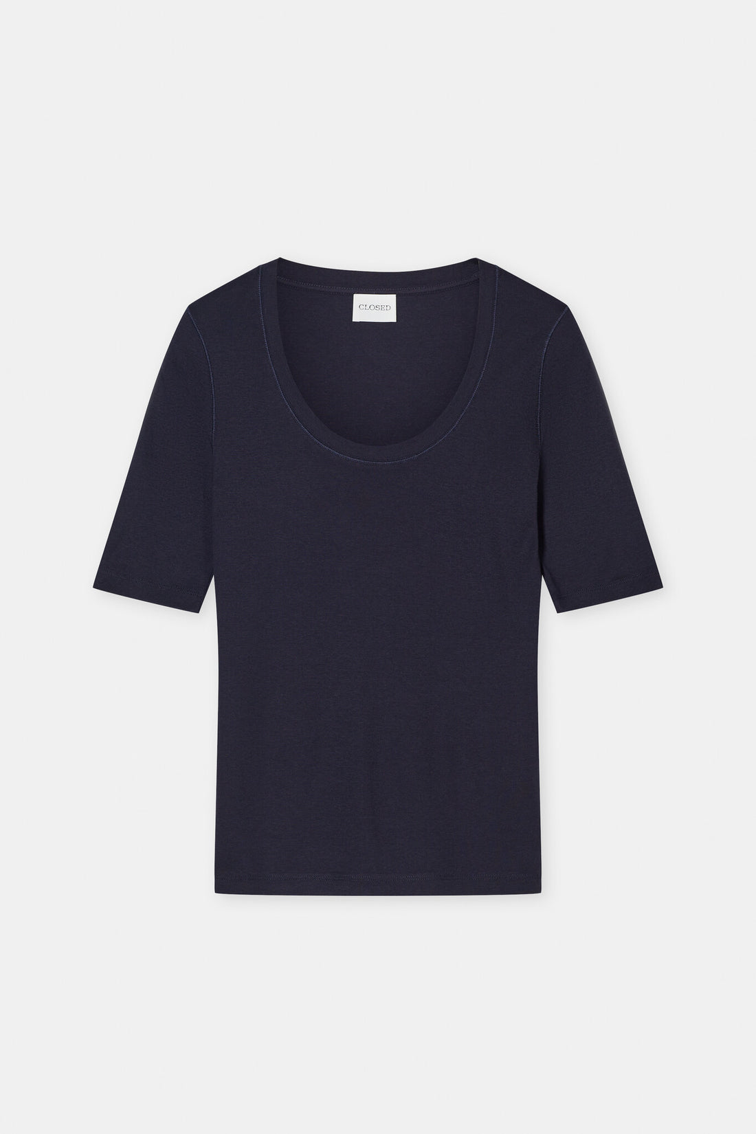 Wide Neck Short Sleeve - Dark Night