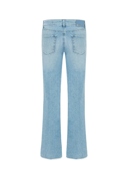 Paris Flared - Contrast Bleached &amp; Fring