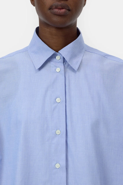 Cape Shirt - Sky Blue