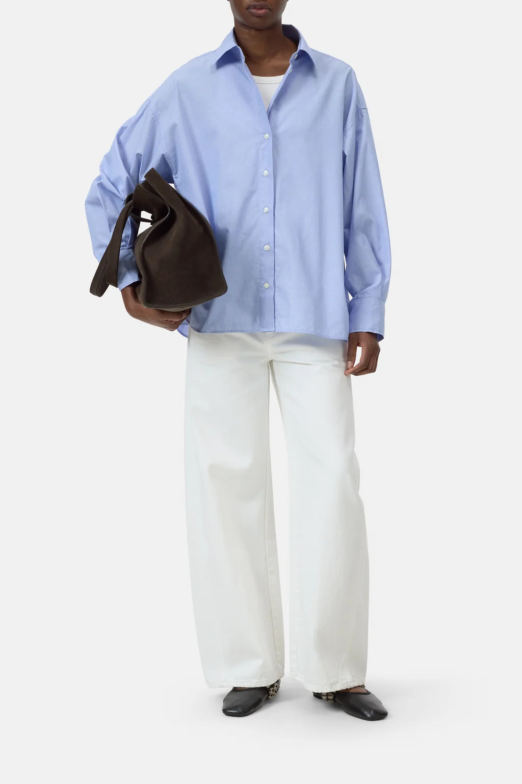 Cape Shirt - Sky Blue
