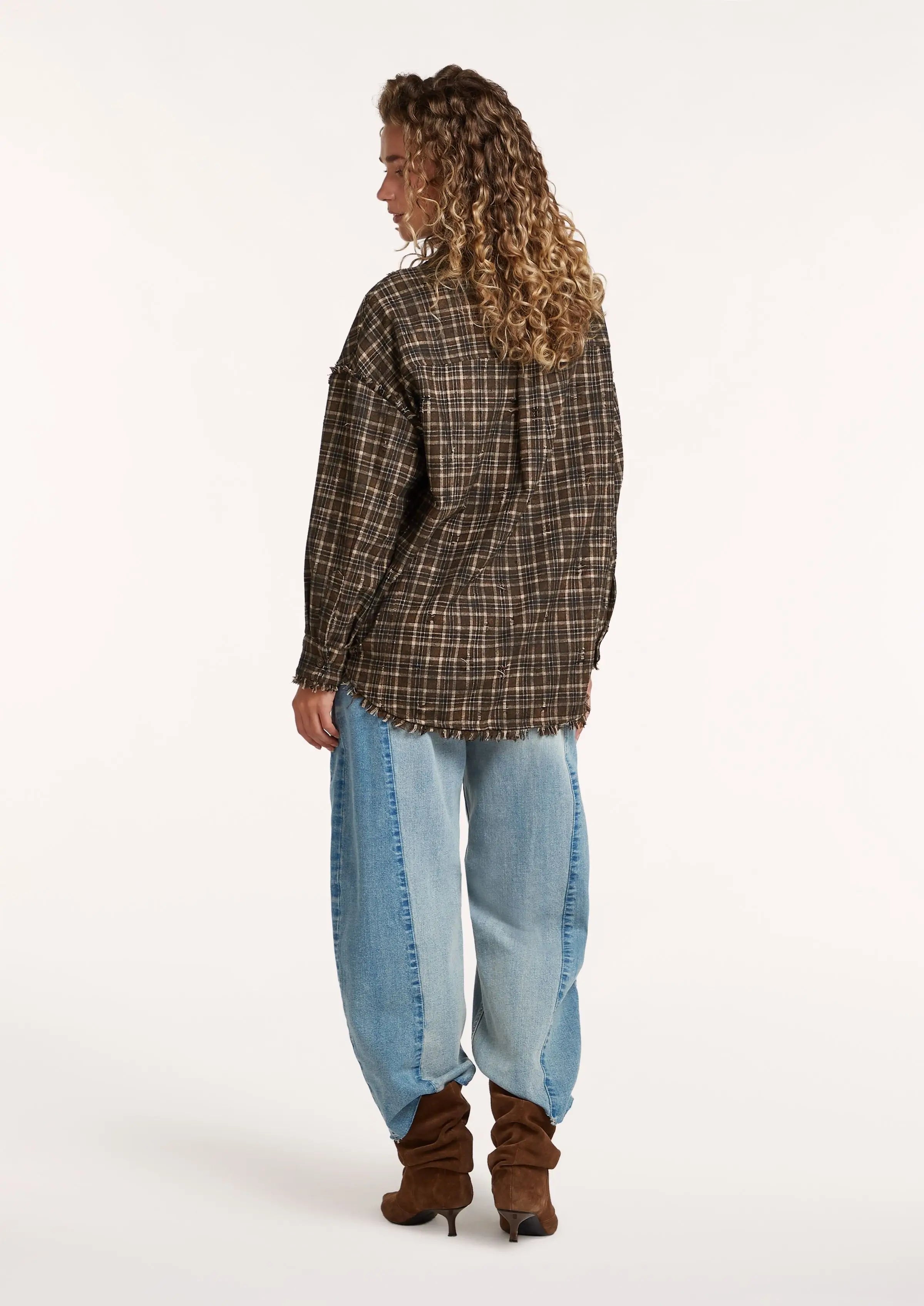 Carly Blouse - Café Noir
