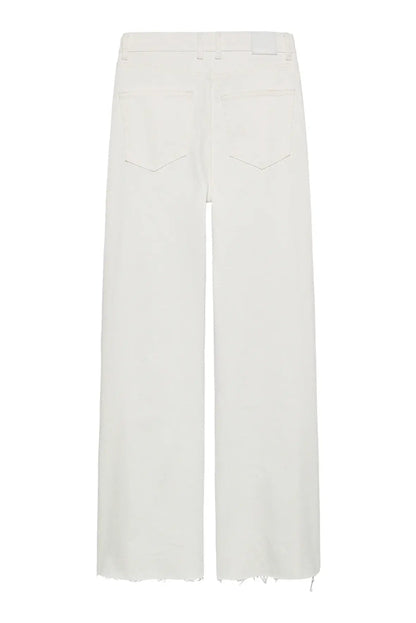 Loose Fit Jeans - Star White