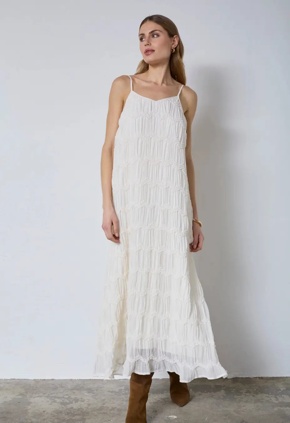 JerryCC Strap Dress - Off White