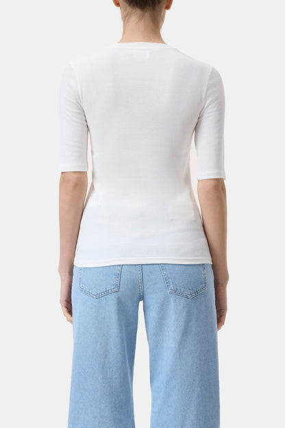 Crewneck Shortsleeve - Ivory