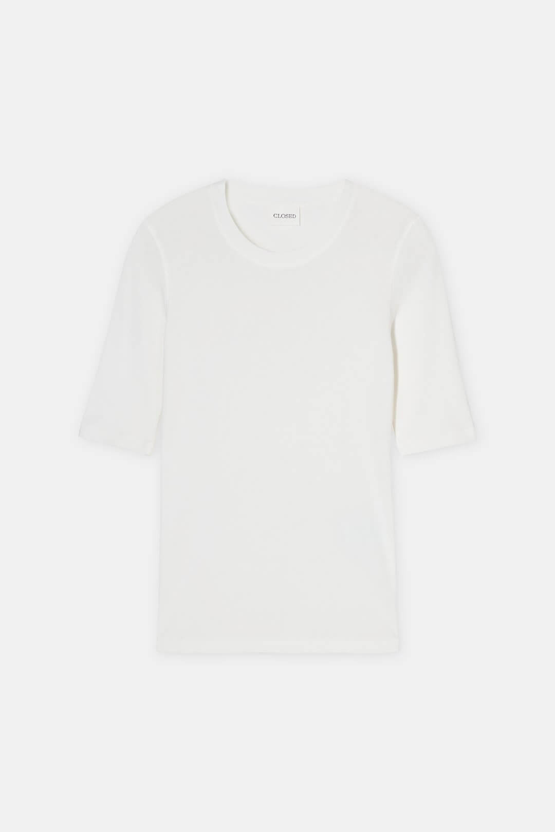 crewneck shortsleeve - ivory