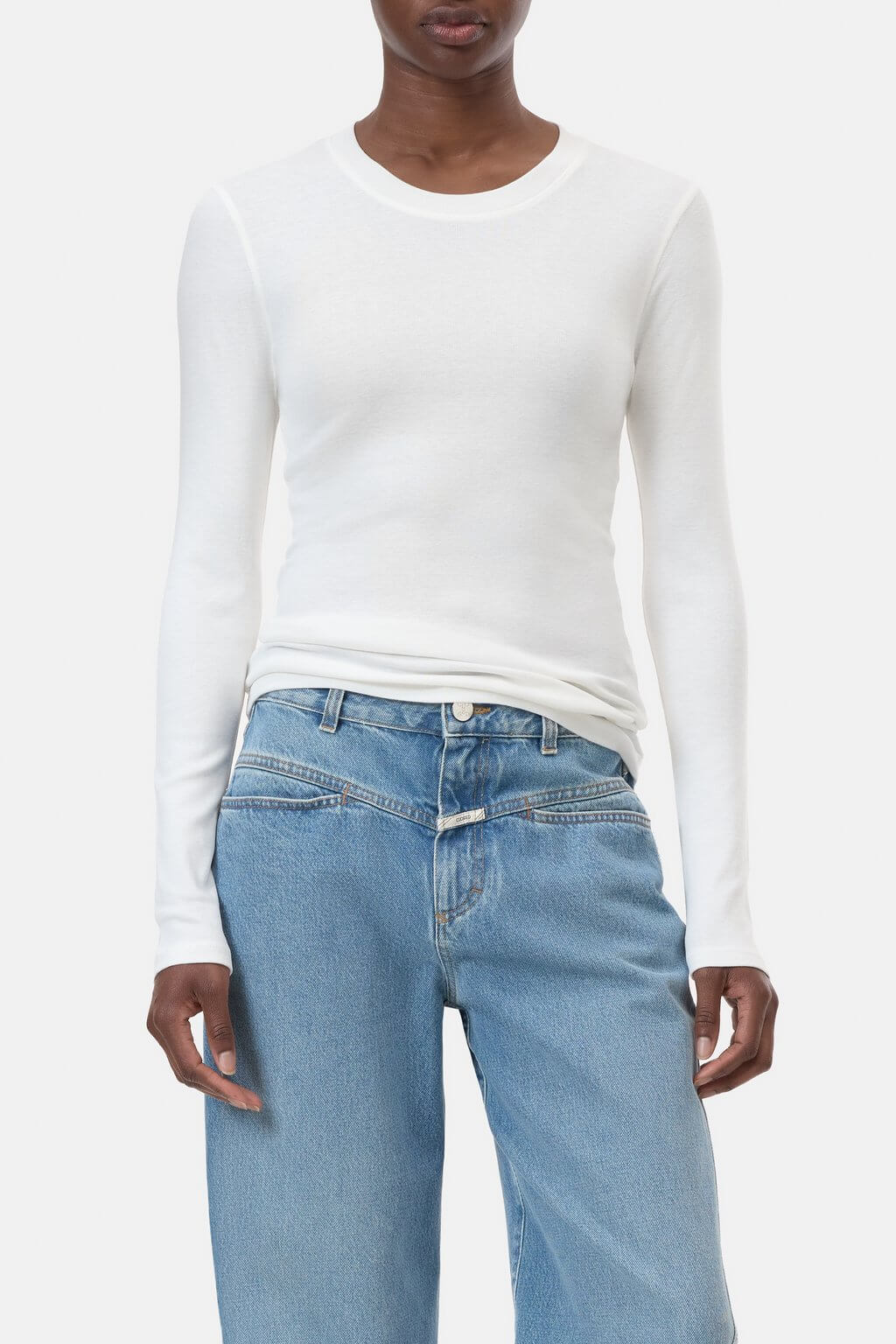 Crewneck Longsleeve - Ivory