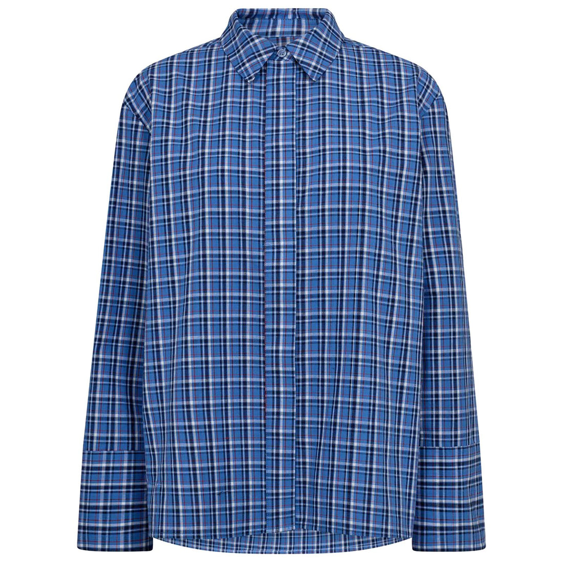 AngelicaCC Check Shirt - Blue