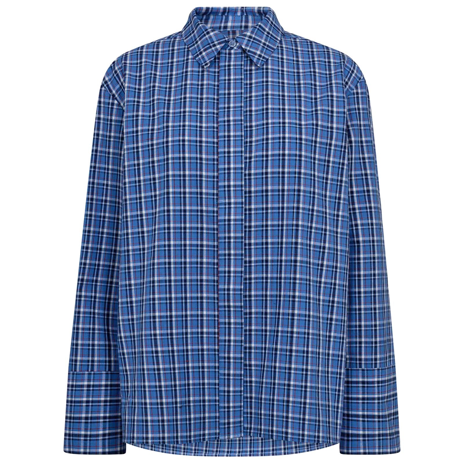 AngelicaCC Check Shirt - Blue