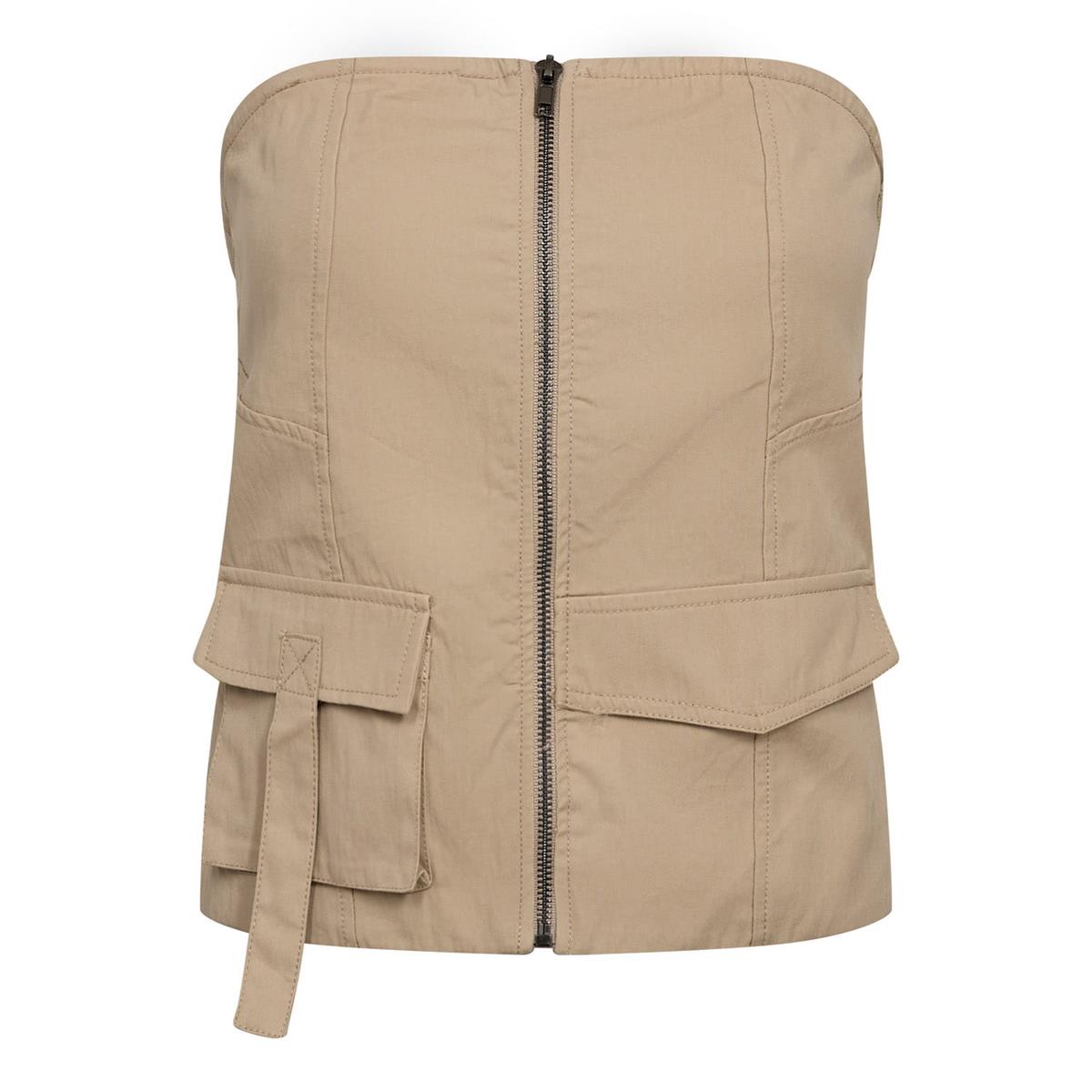 KeshaCC Zip Tube Top