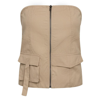 KeshaCC Zip Tube Top