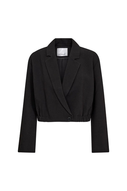 AcileCC Crop Blazer - Black