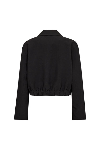 AcileCC Crop Blazer - Black
