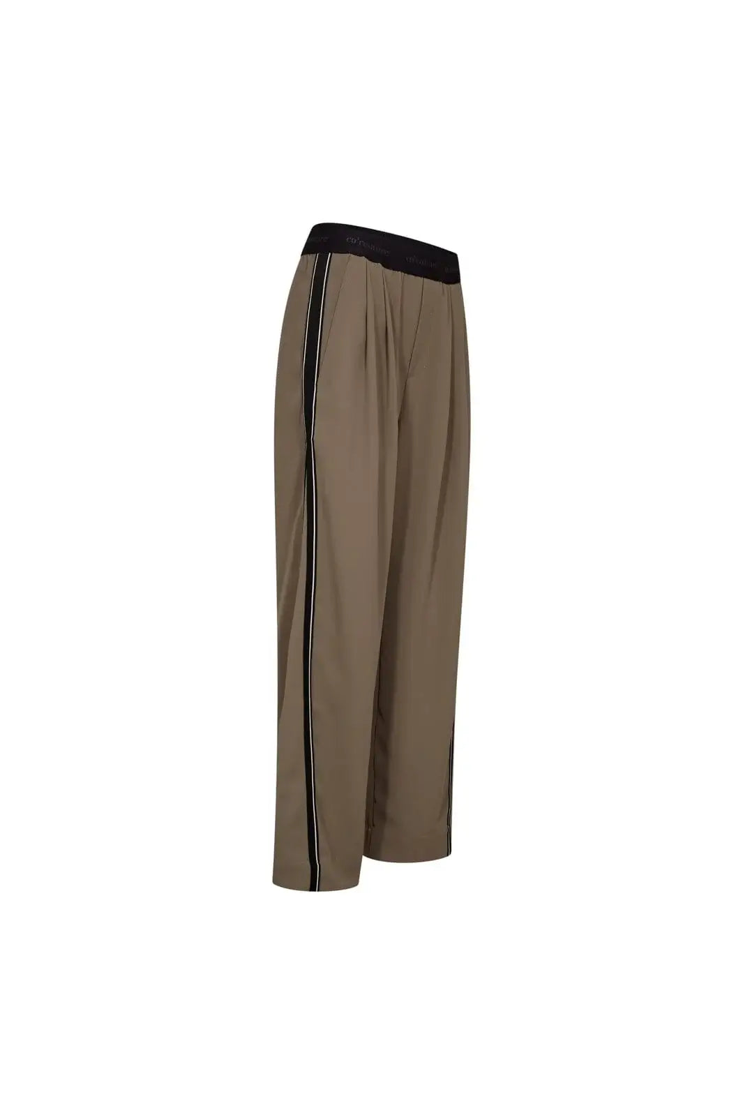 AminaCC Split Panel Pant - Mink