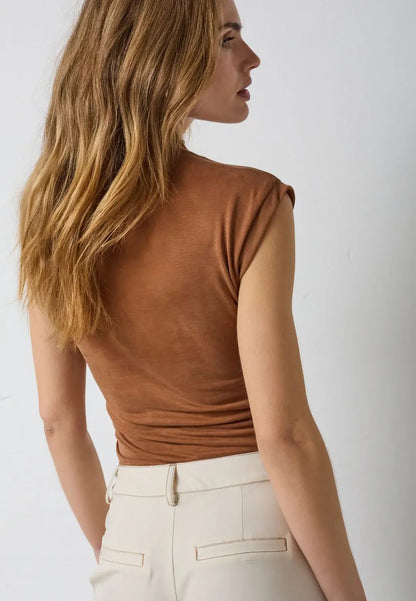 CamillaCC Tee - Suntan