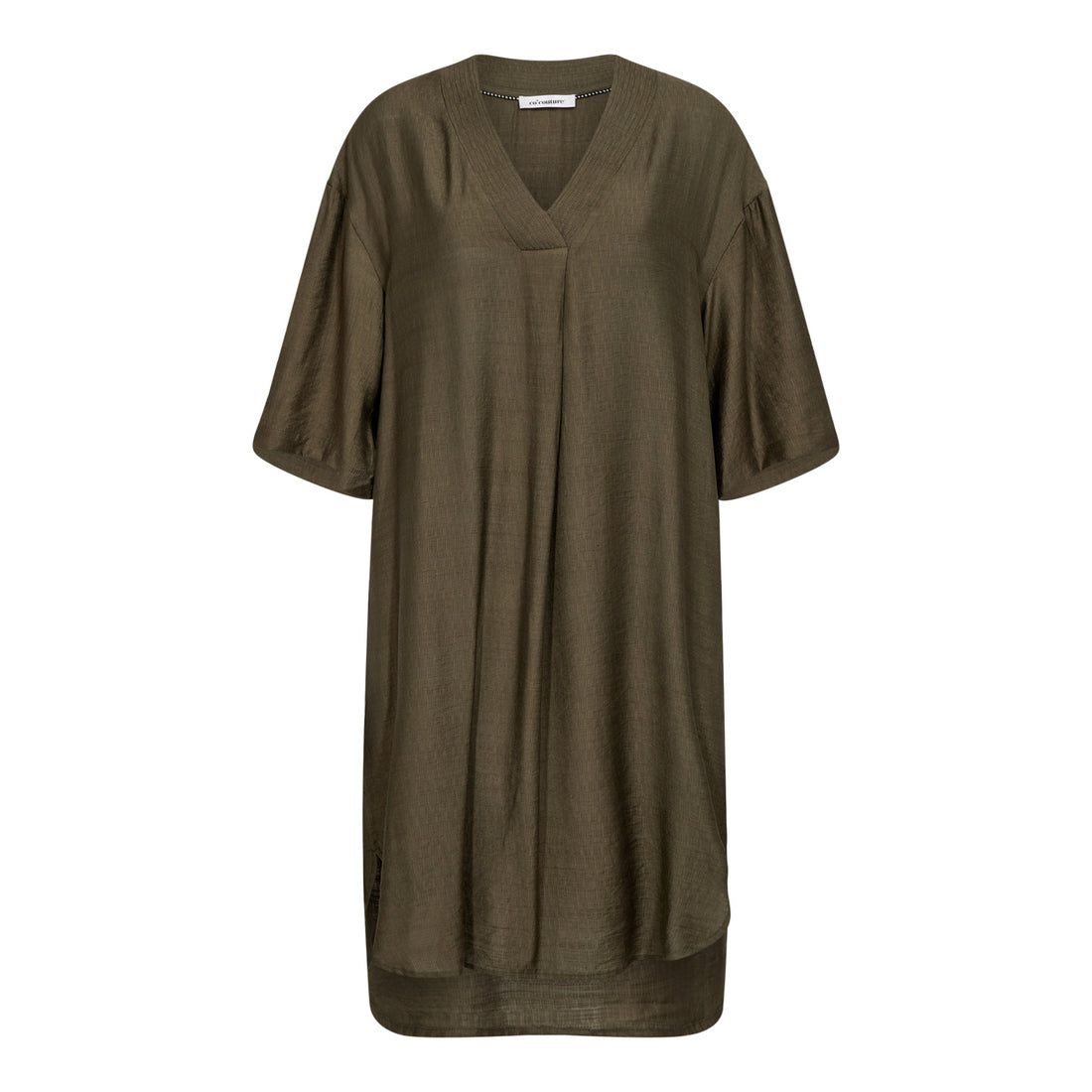 CarynCC Pleat Tunic Dress - Army