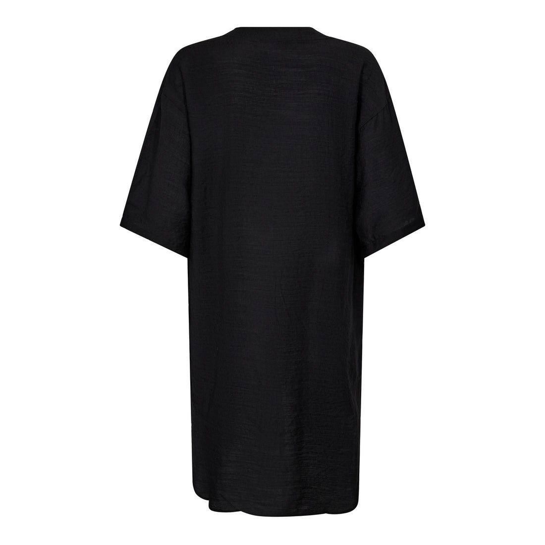 CarynCC Pleat Tunic Dress - Black