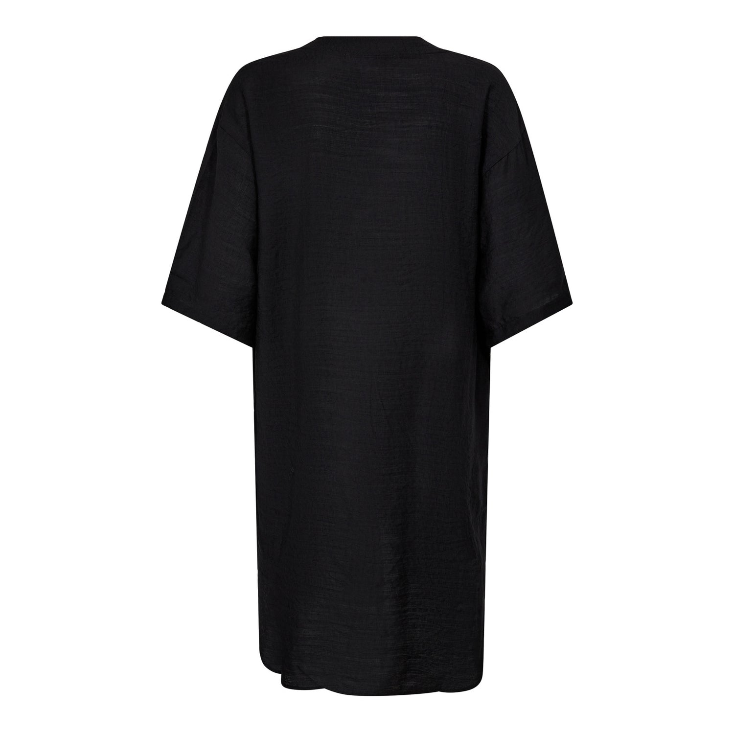CarynCC Pleat Tunic Dress - Black