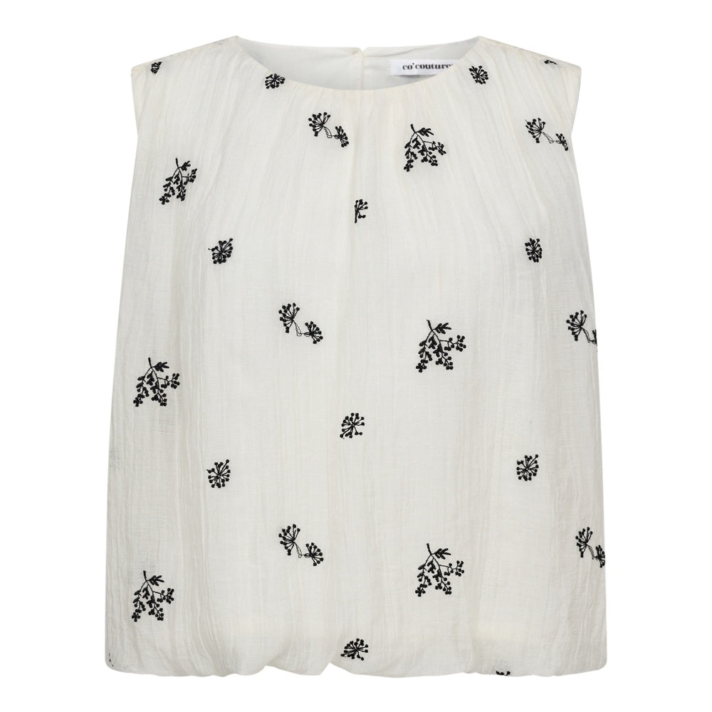 ColleenCC Balloon Top - Off White