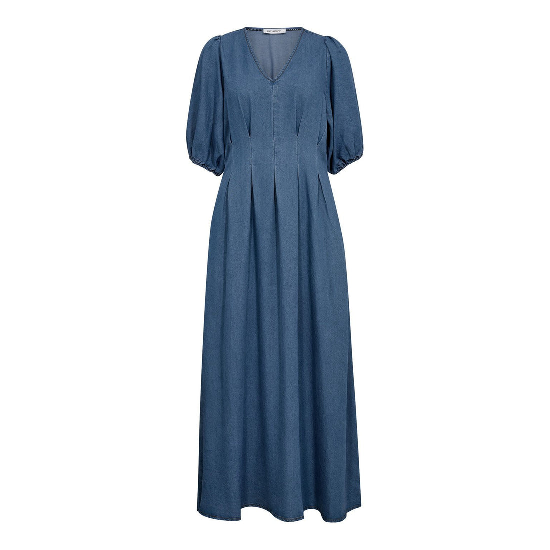 DenimCC Pleat Dress - Denim Blue