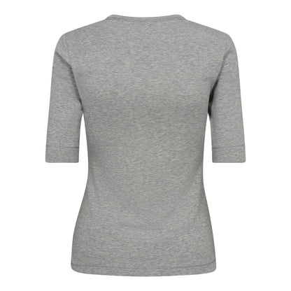 GrannyCC ss Tee - Grey melange