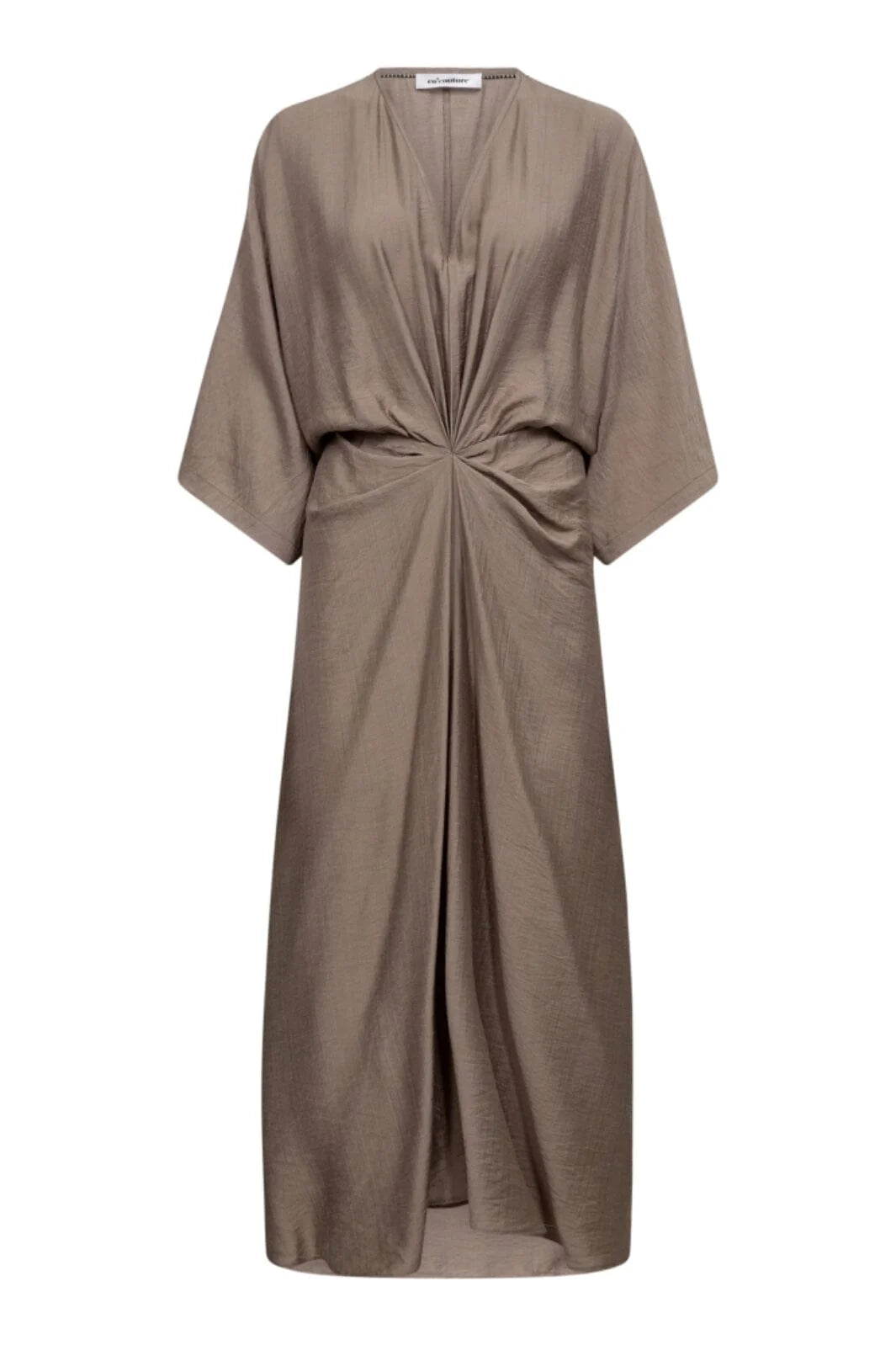 HeraCC Knot Dress - Walnut