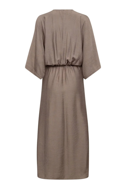 HeraCC Knot Dress - Walnut