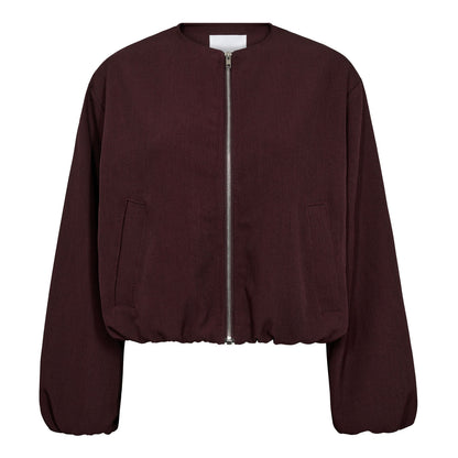 LunaCC Balloon Zip jacket - Winered