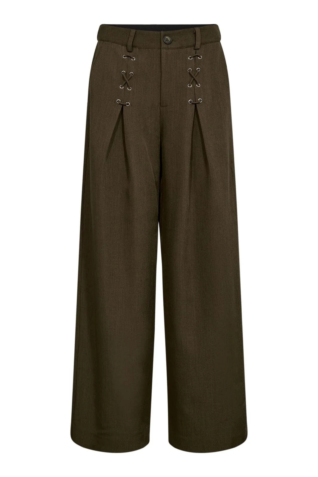 LunaCC Eyelet Wide LL Pant - Military Olive