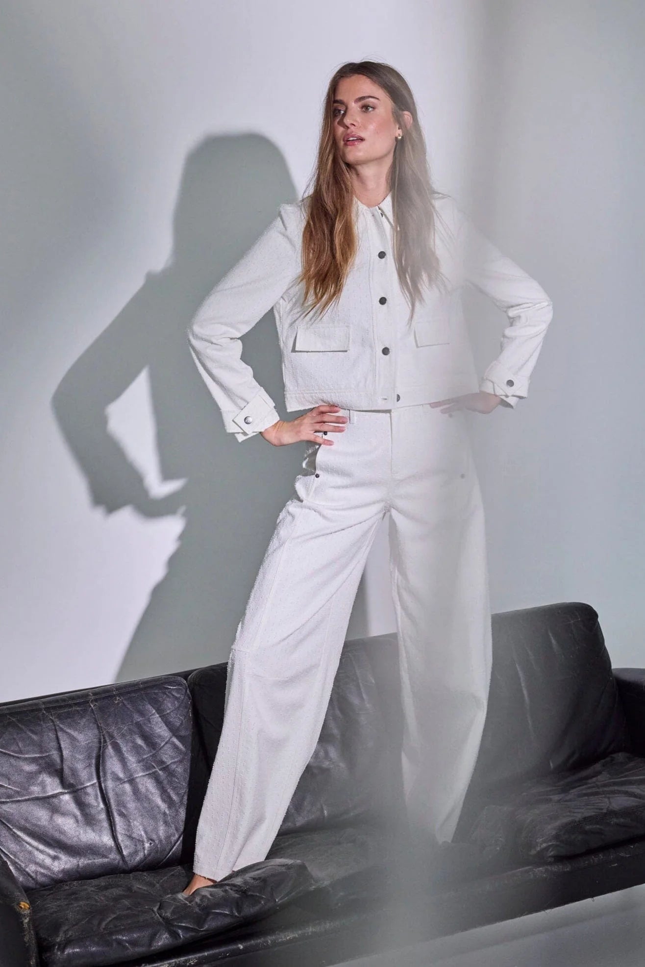 MarciCC Structure Pant - Offwhite