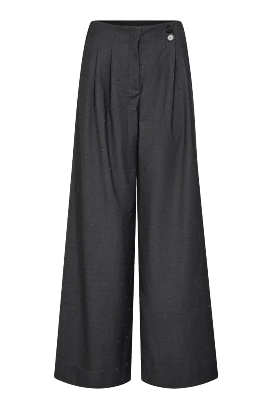 SagaCC Pleat LL Pant - Mid Grey