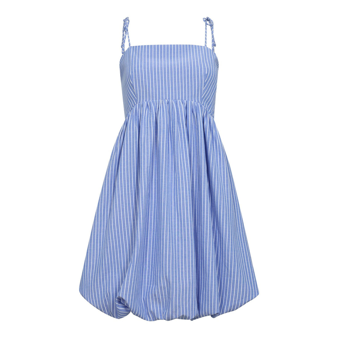 TeaCC Stripe Balloon Dress - Blue