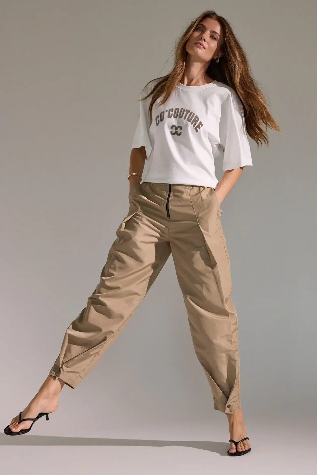 TriceCC Pleat LL Pant - Sand