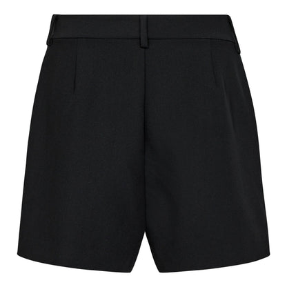 VolaCC Crop Pleat Shorts - Black