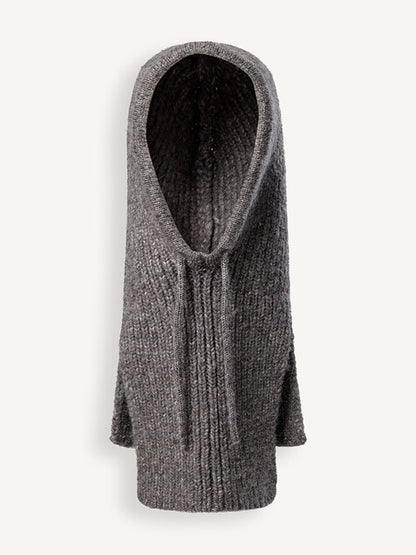 HaileyCC Balaclava Knit - Mid Grey