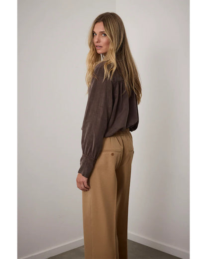 Carmelia Pants Melange Solead Laminato - Caramel